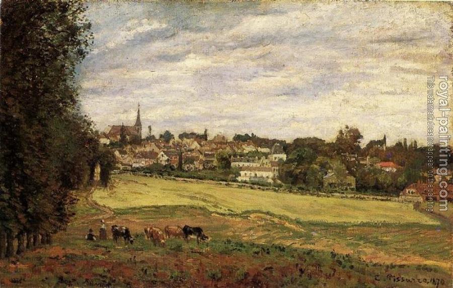 Camille Pissarro : View of Marly-le-Roi